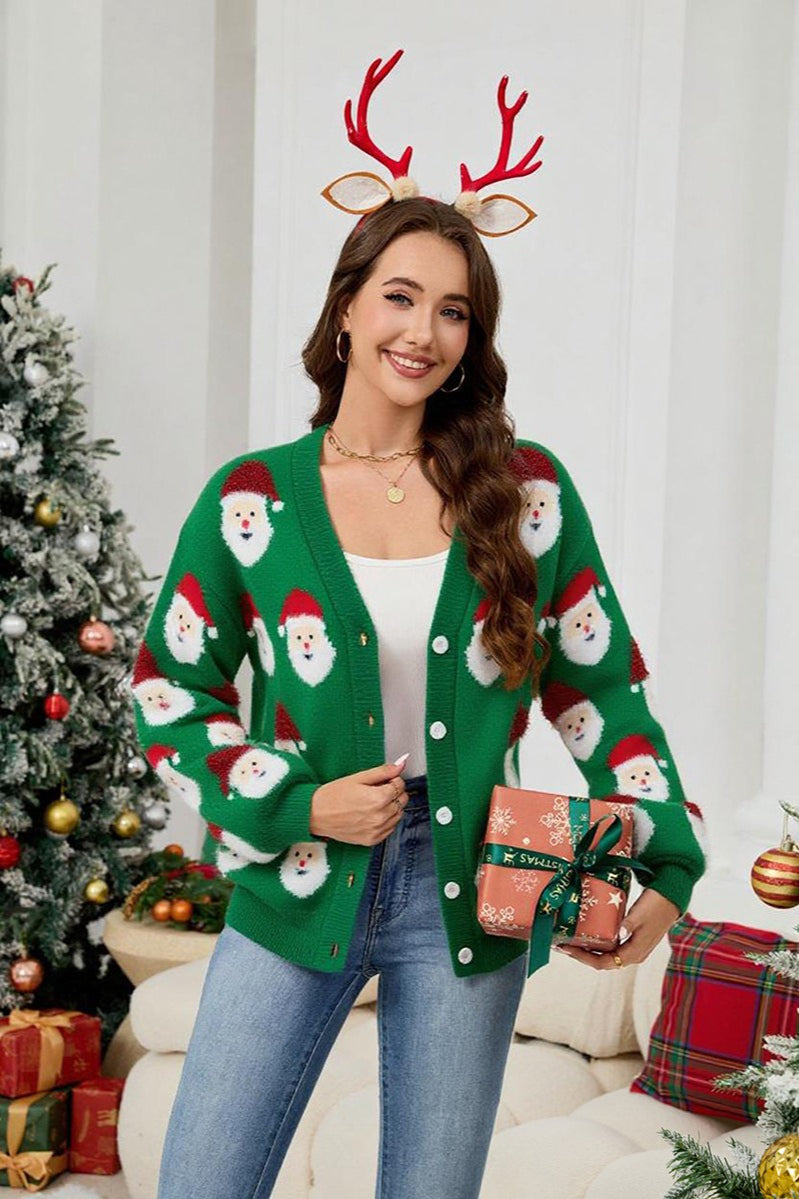 Santa Knit Cardigan