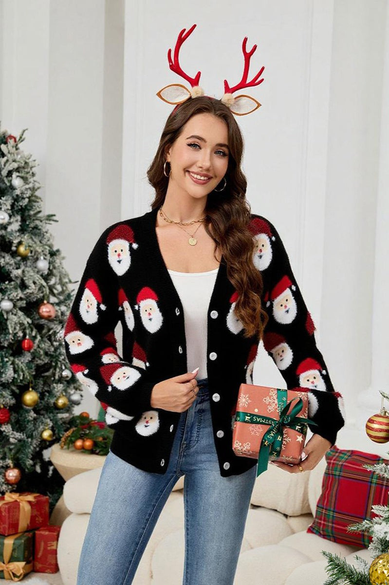 Santa Knit Cardigan