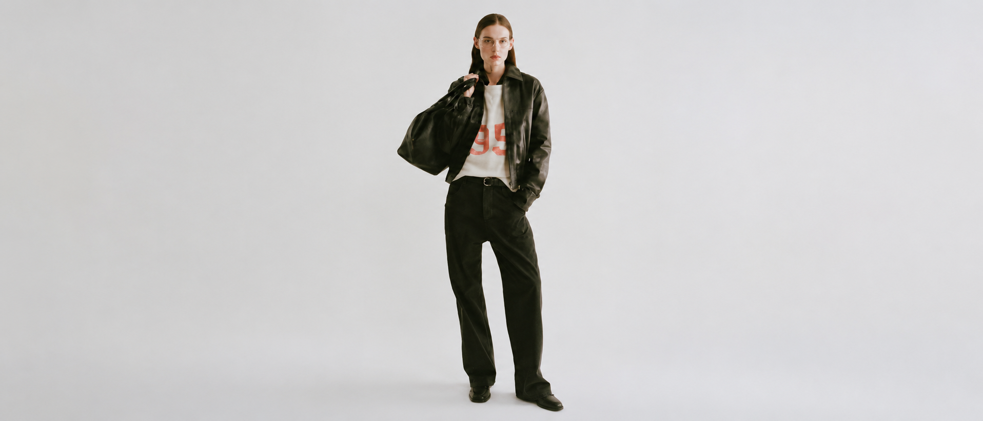 Women's fashion collection in a quiet modern setting