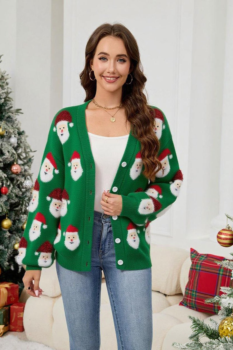 Santa Knit Cardigan