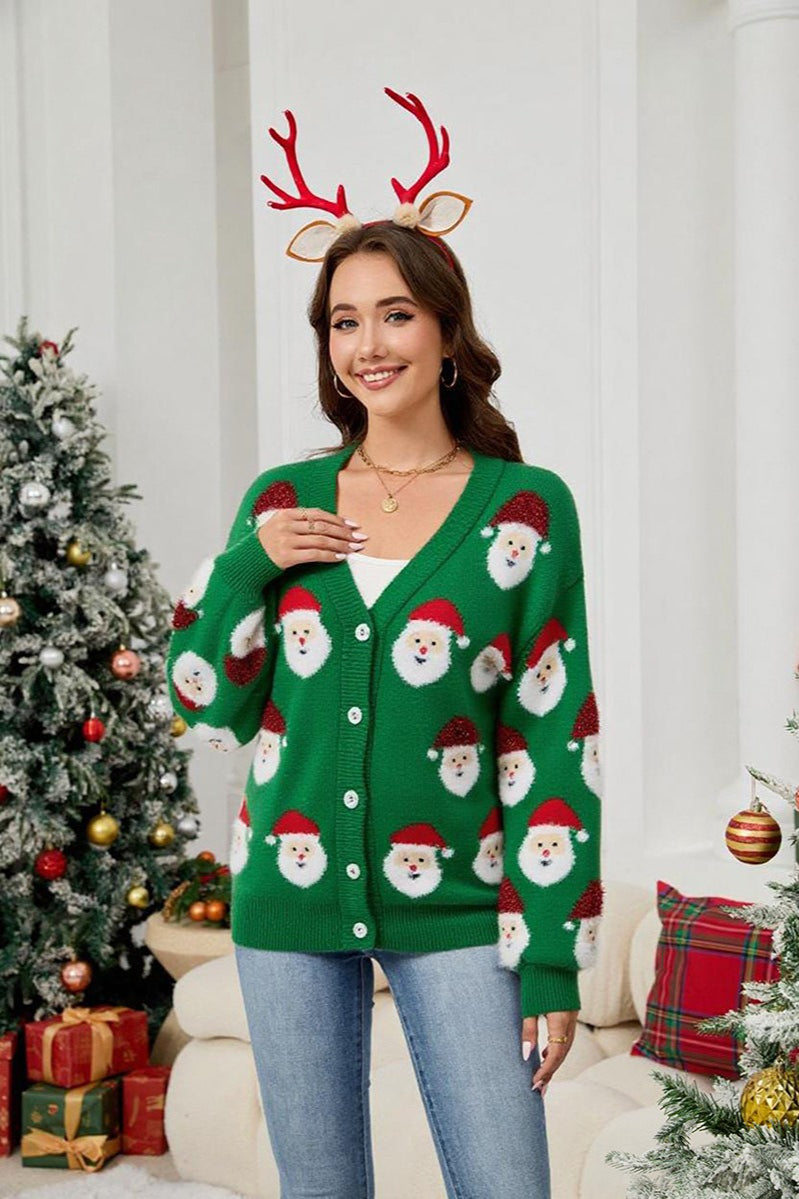 Santa Knit Cardigan