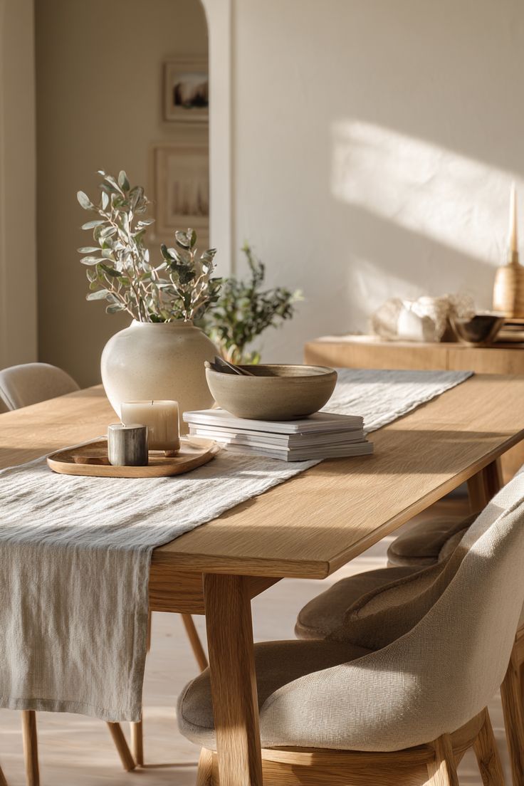 Table textiles styled for everyday dining